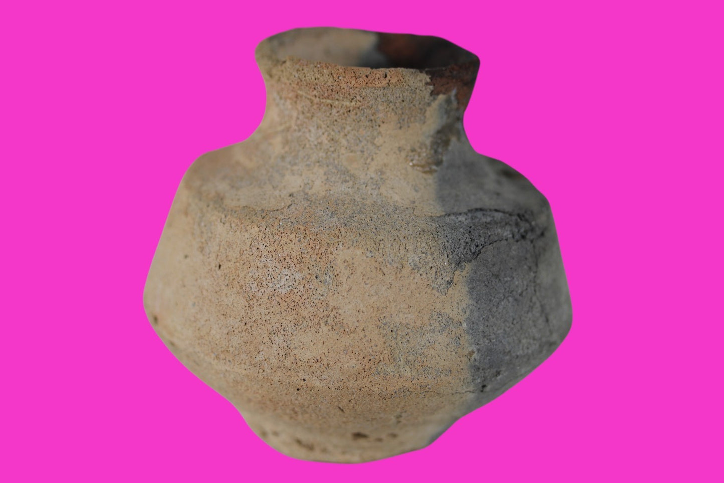 Time of Abraham Holy Land Artifact Ancient 4000 Year Old Jar 2000-1550 BC COA 50