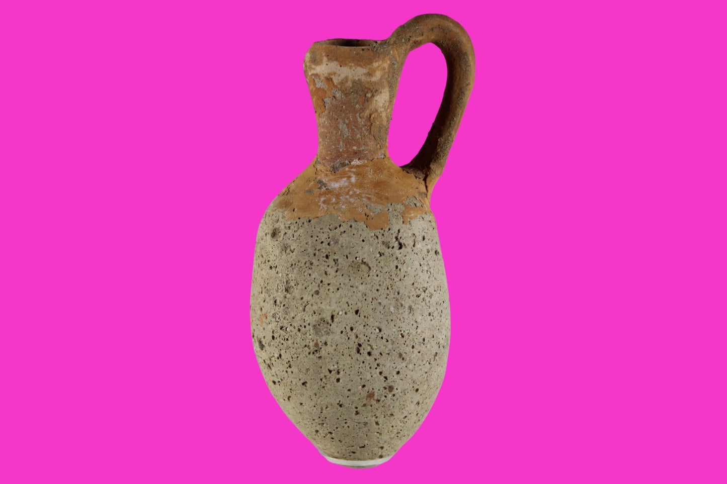 Time of Samson Holy Land Artifact Ancient 3100 Year Old Jug 1200-1000 BC COA 72