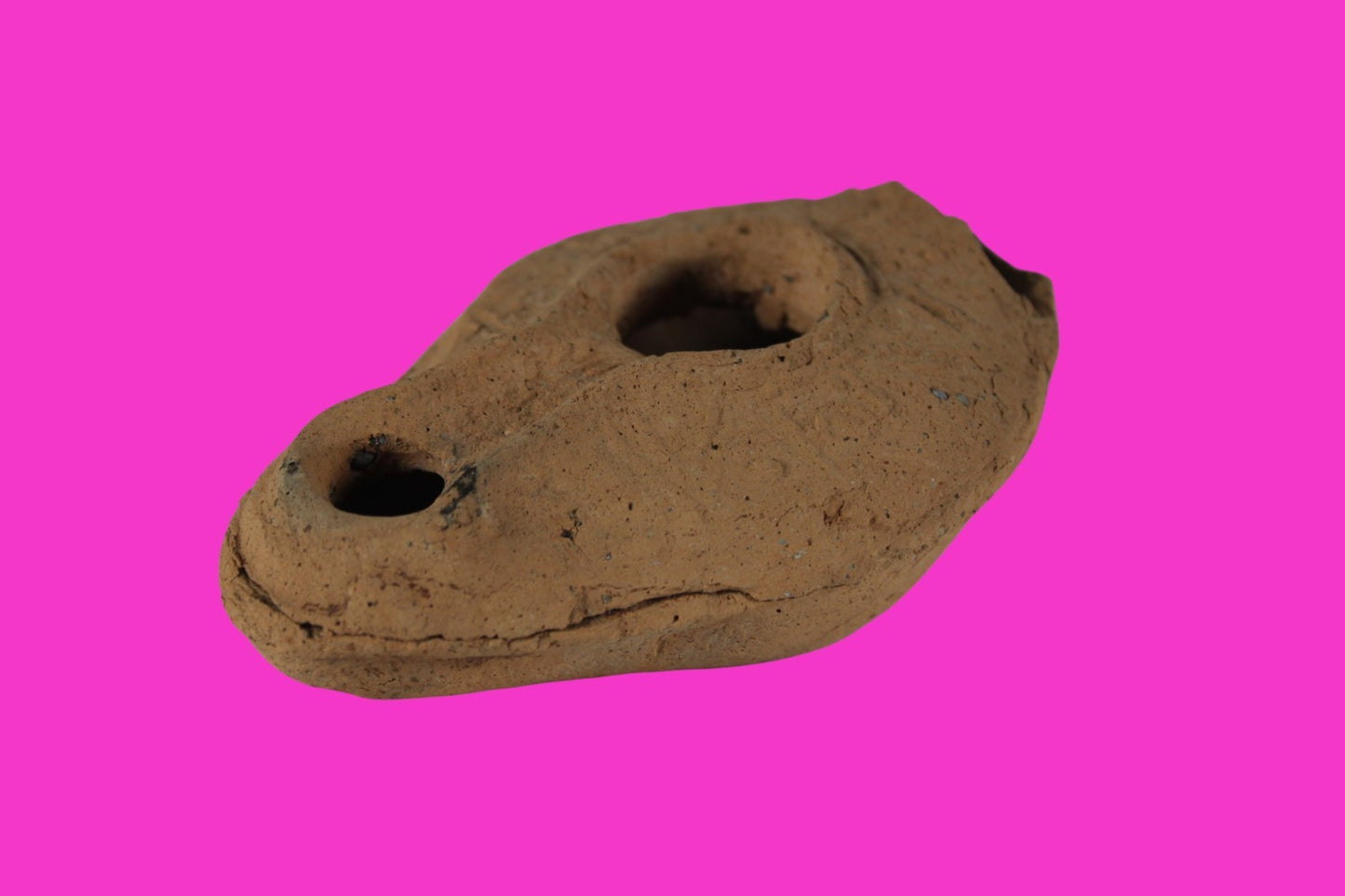 Ancient Holy Land Oil Lamp Artifact From Jesus Christ Homeland 400-600AD COA 42