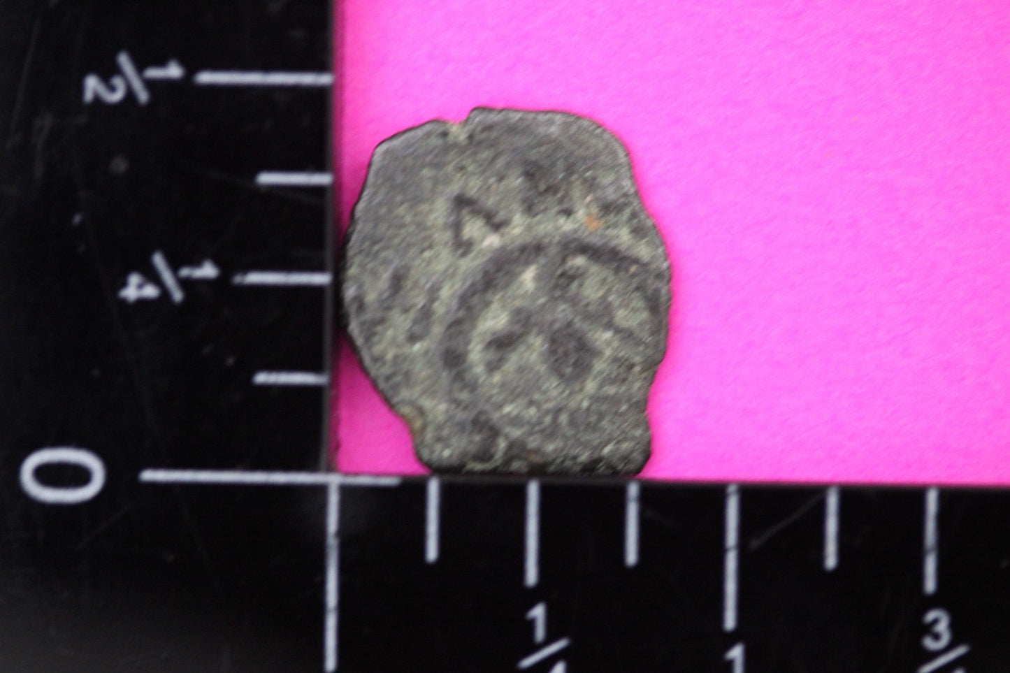Widows Mite Coin Holy Land Artifact Frameable Display Card Jesus Christ COA F621