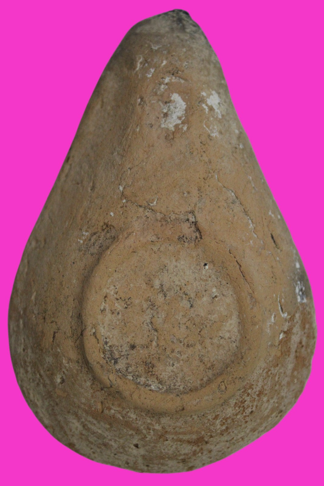 Holy Land Oil Lamp Ancient Artifact Time of the Christians 313-636 AD COA 186