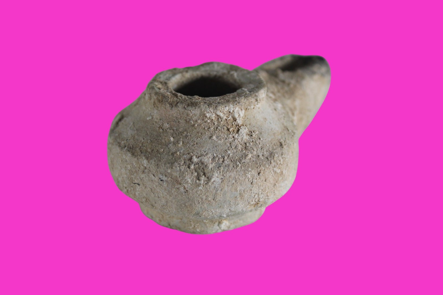 Holy Land Oil Lamp Ancient Artifact Alexander the Great Era 332-63 BC COA 234