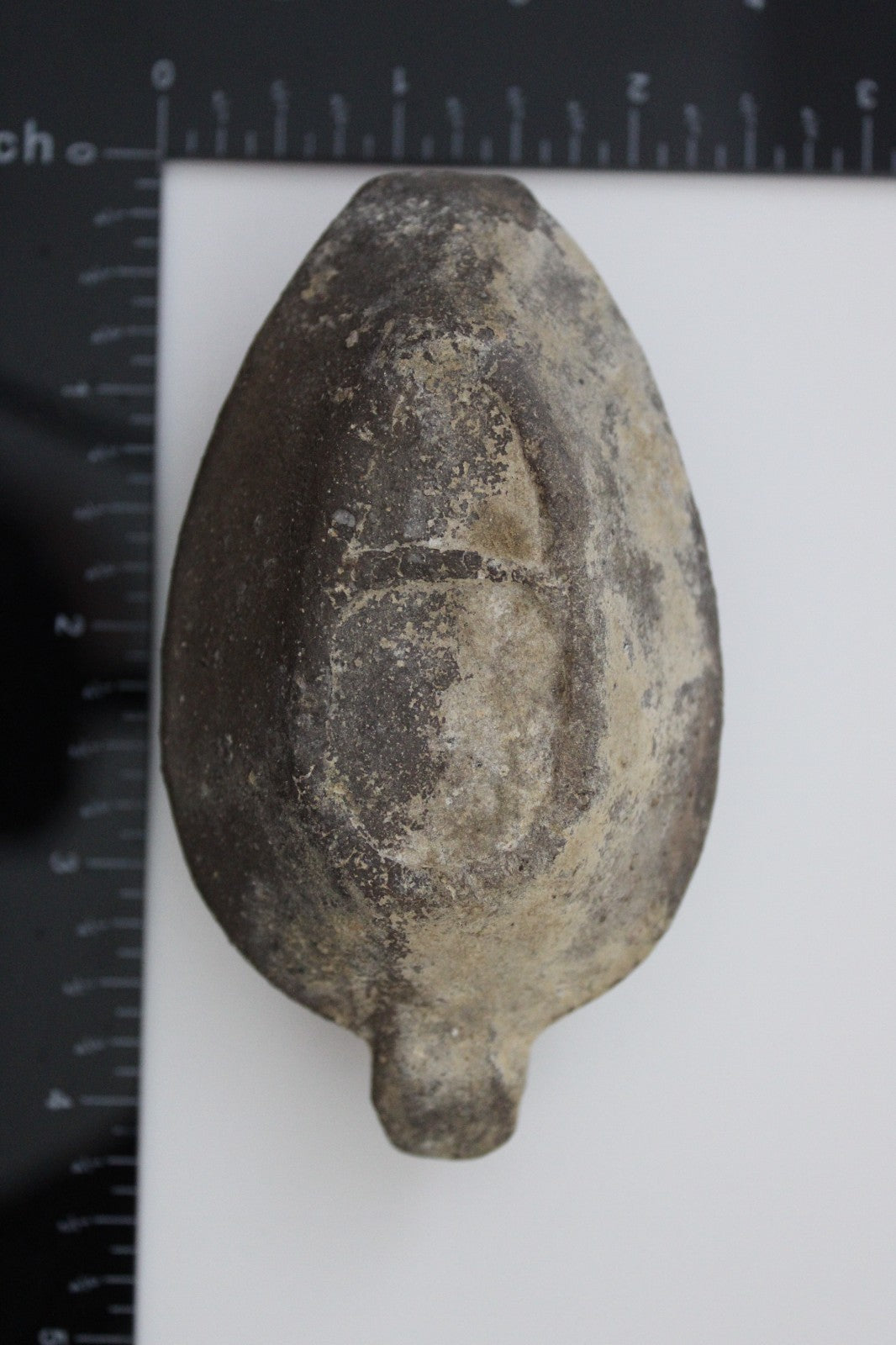 Holy Land Oil Lamp Ancient Artifact Time of the Christians 313-636 AD COA 179