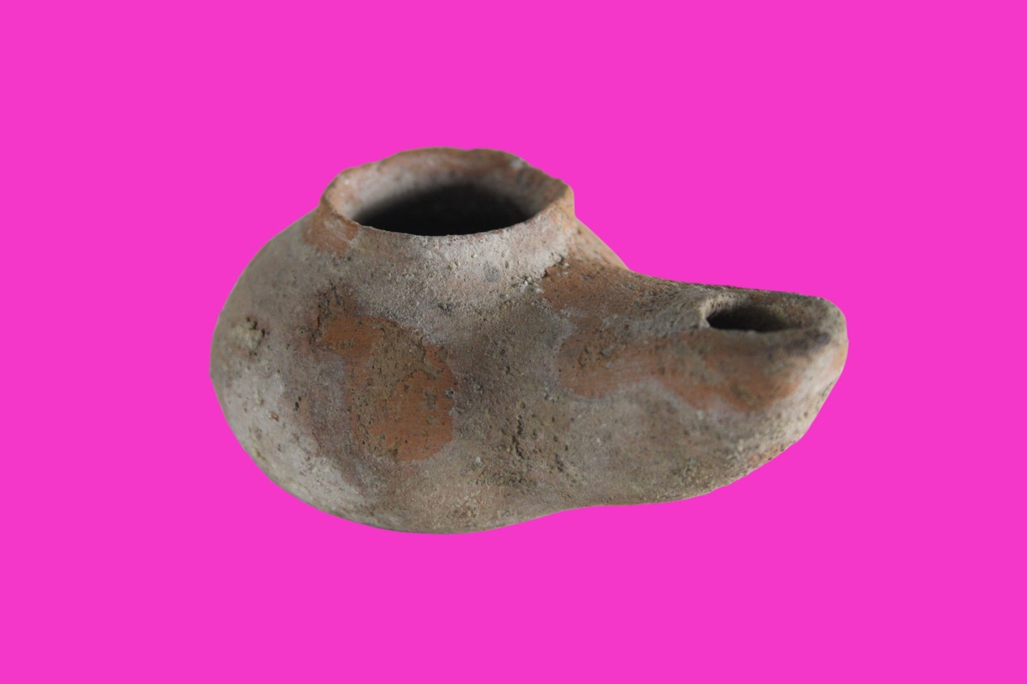 Holy Land Oil Lamp Ancient Artifact Alexander the Great Era 332-63 BC COA 231