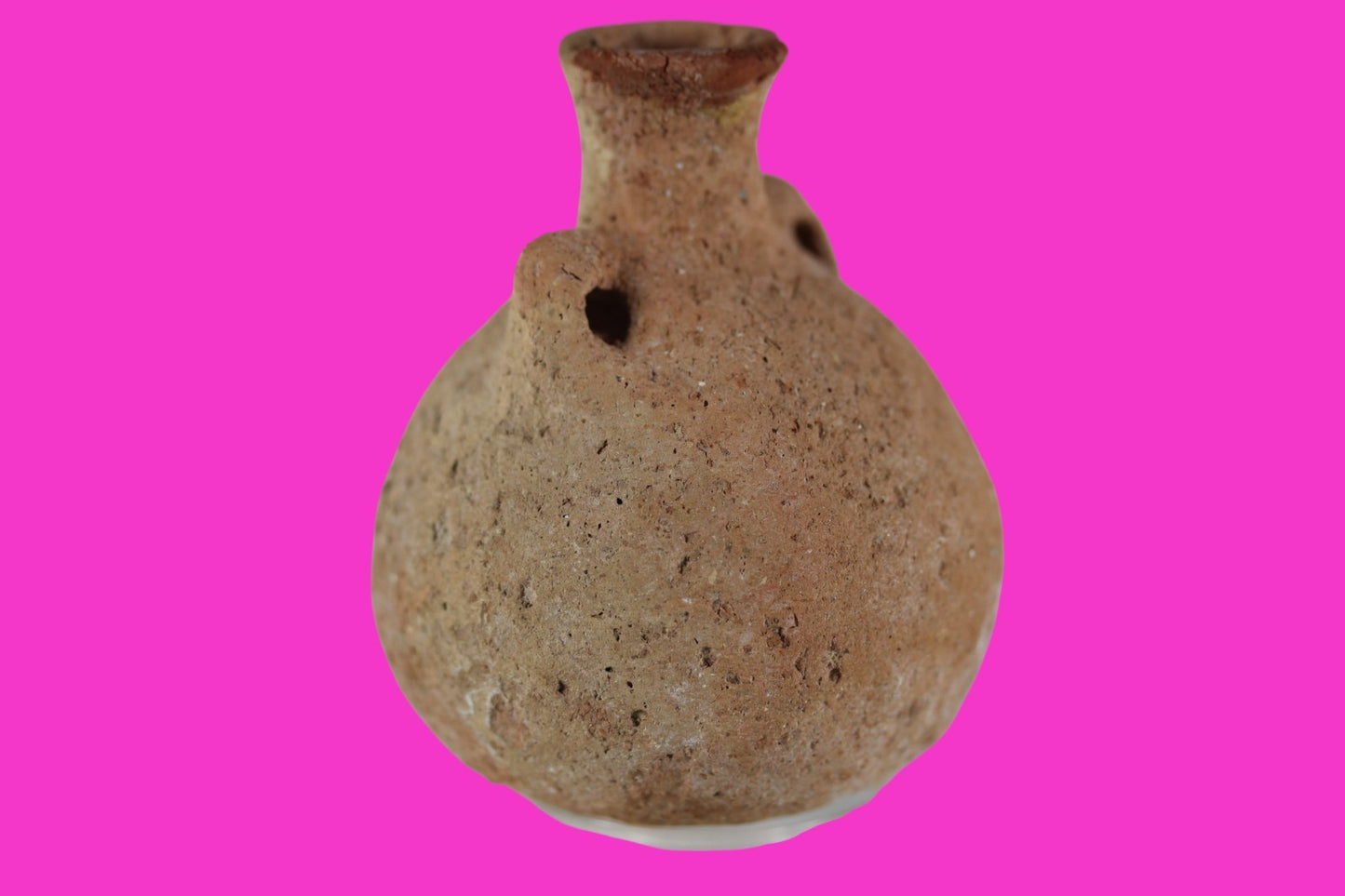 Time of Samson Holy Land Artifact Ancient Rare Anointing Jar 1200-1000 BC COA 82