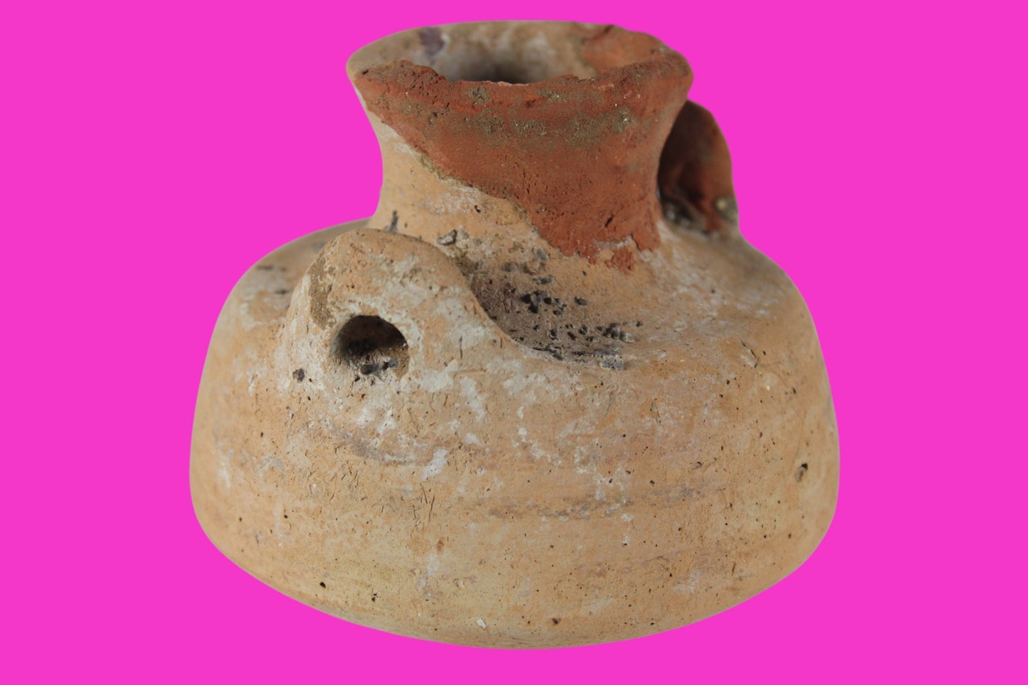 Time of Samson Holy Land Artifact Ancient 3100 Year Old Jar 1200-1000 BC COA 78