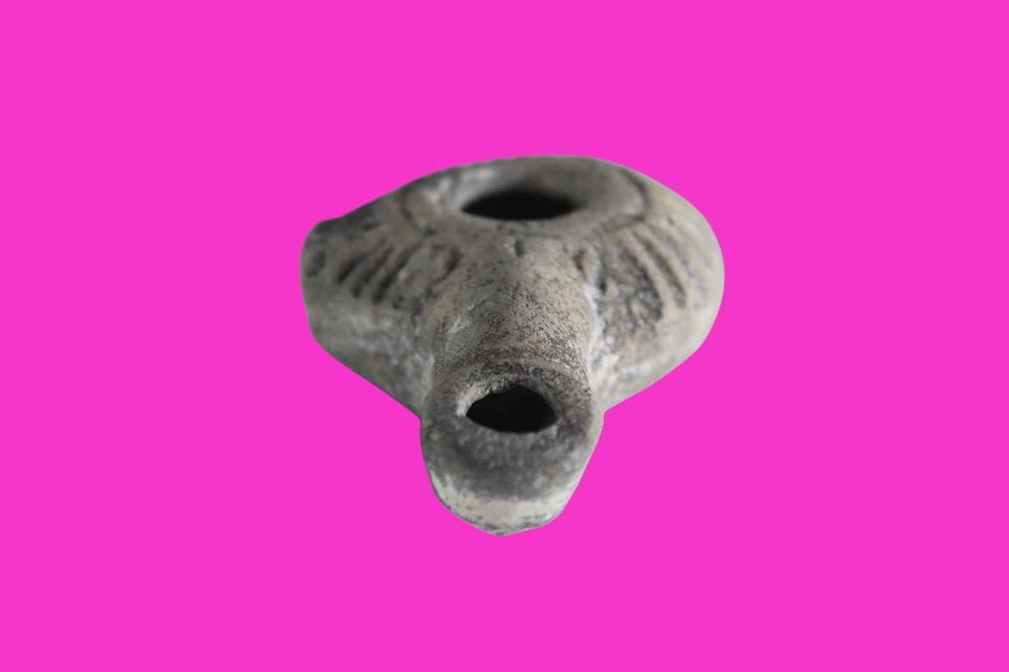 Holy Land Oil Lamp Ancient Artifact Alexander the Great Era 332-63 BC COA 227