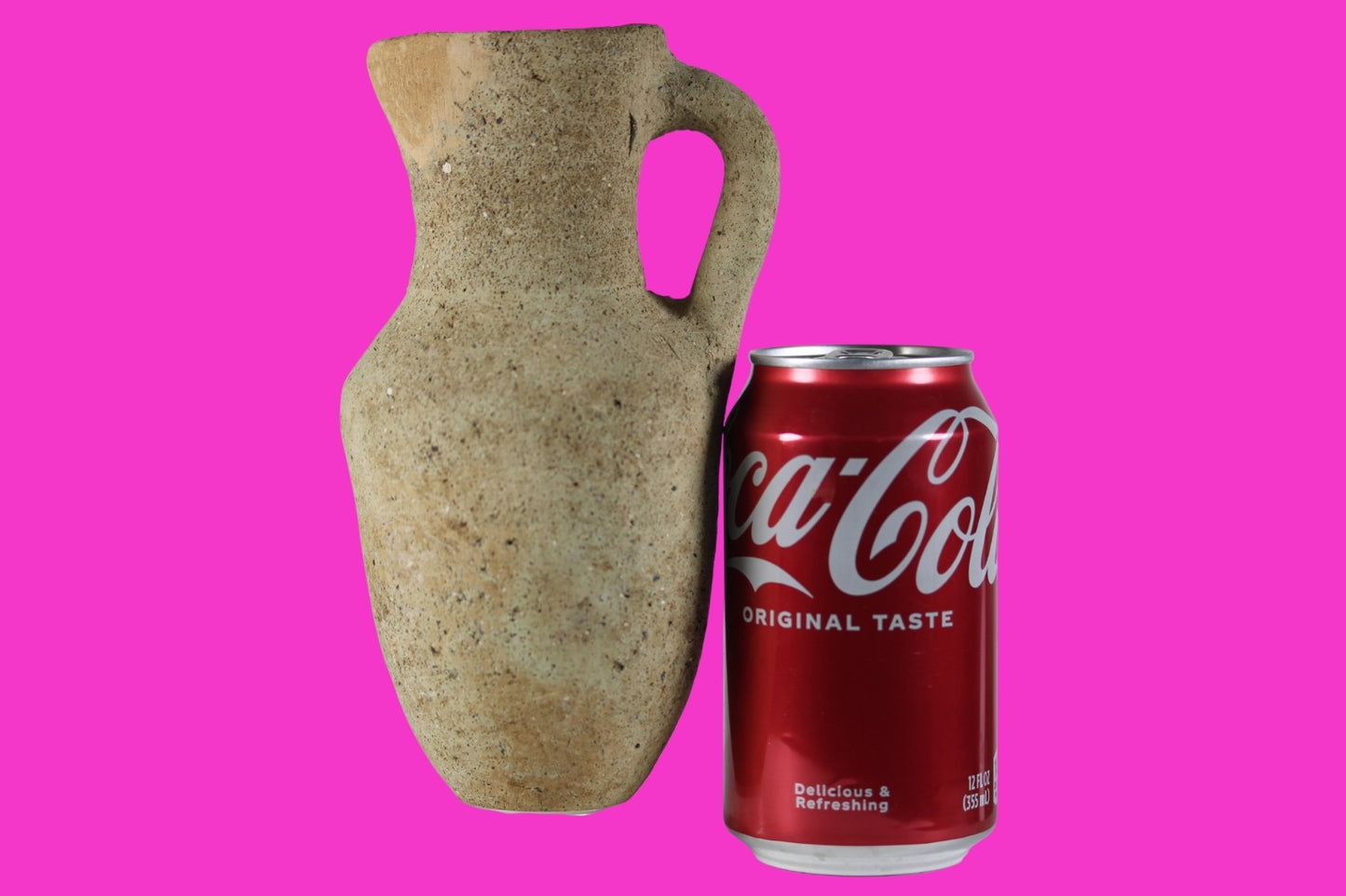Time of Abraham Holy Land Artifact Ancient 4000 Year Old Jug 2000-1550 BC COA 59