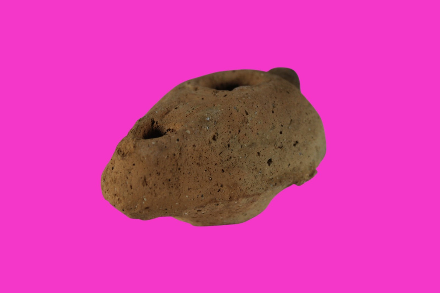 Ancient Holy Land Oil Lamp Artifact  From Jesus Christ Homeland 400-600AD COA 36