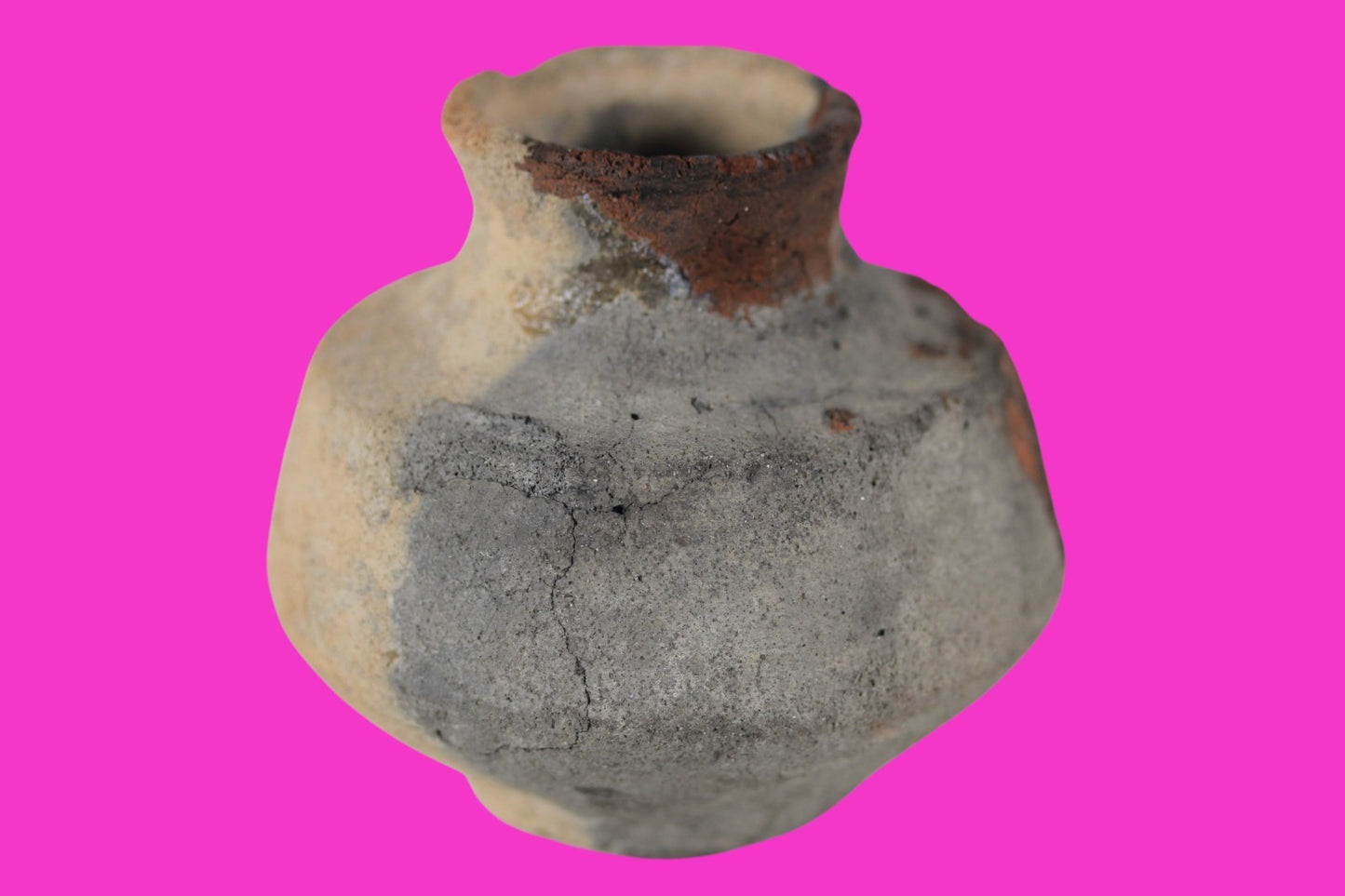 Time of Abraham Holy Land Artifact Ancient 4000 Year Old Jar 2000-1550 BC COA 50