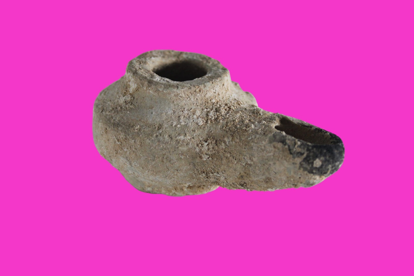 Holy Land Oil Lamp Ancient Artifact Alexander the Great Era 332-63 BC COA 234