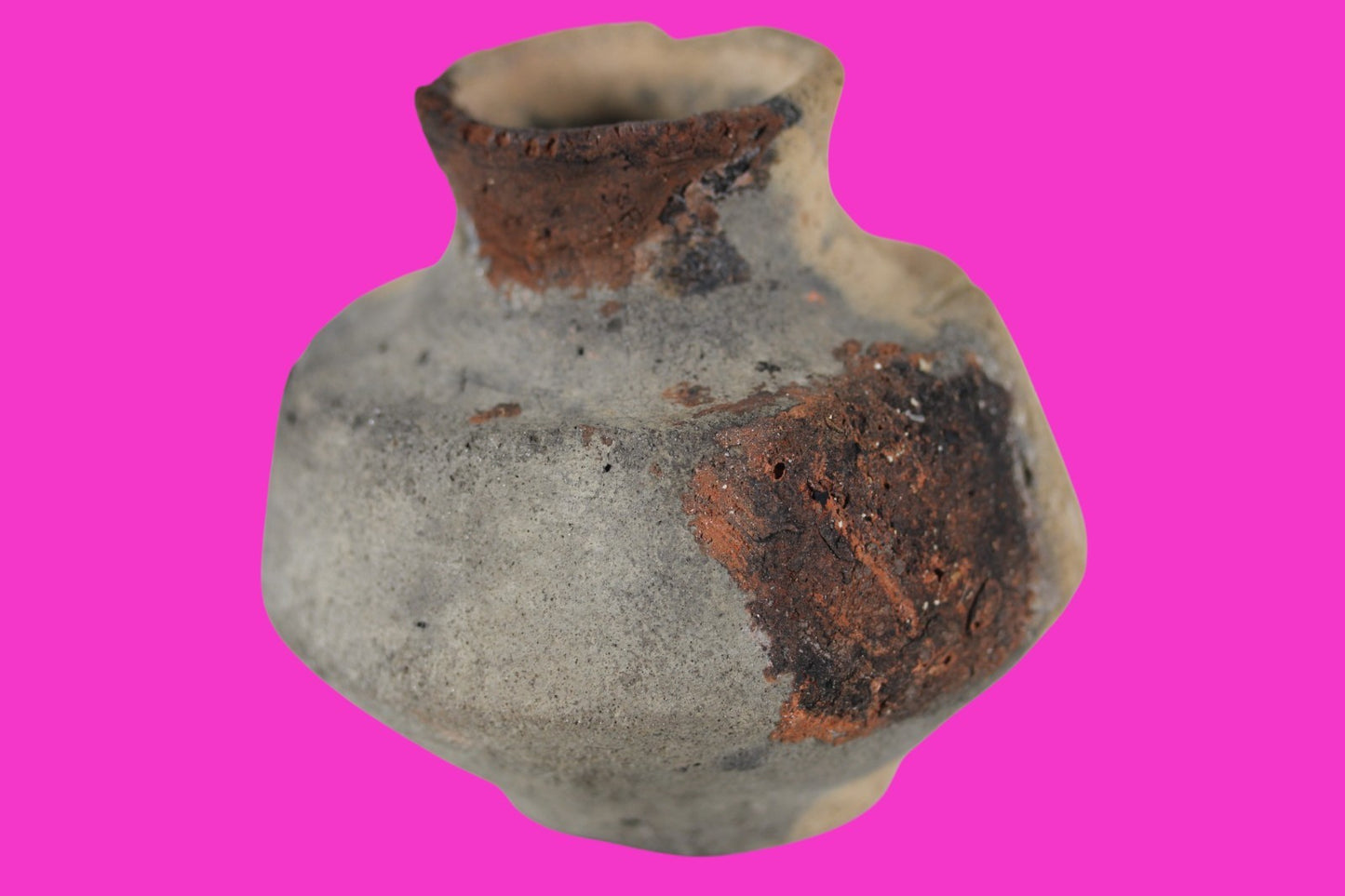 Time of Abraham Holy Land Artifact Ancient 4000 Year Old Jar 2000-1550 BC COA 50