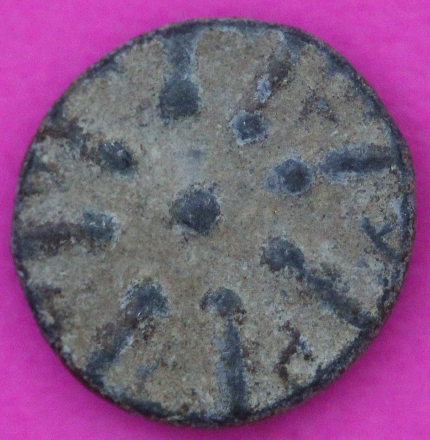 Hi Quality Widows Mite Coin Holy Land Artifact Free Display Card Jesus Time B733