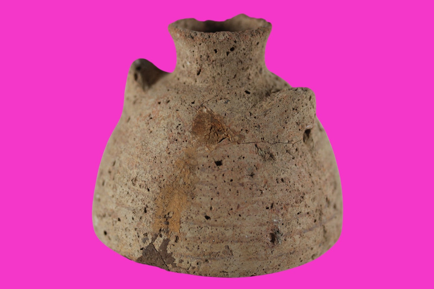 Time of Alexander the Great Holy Land Artifact Ancient Jar 332 BC-63 AD COA 97