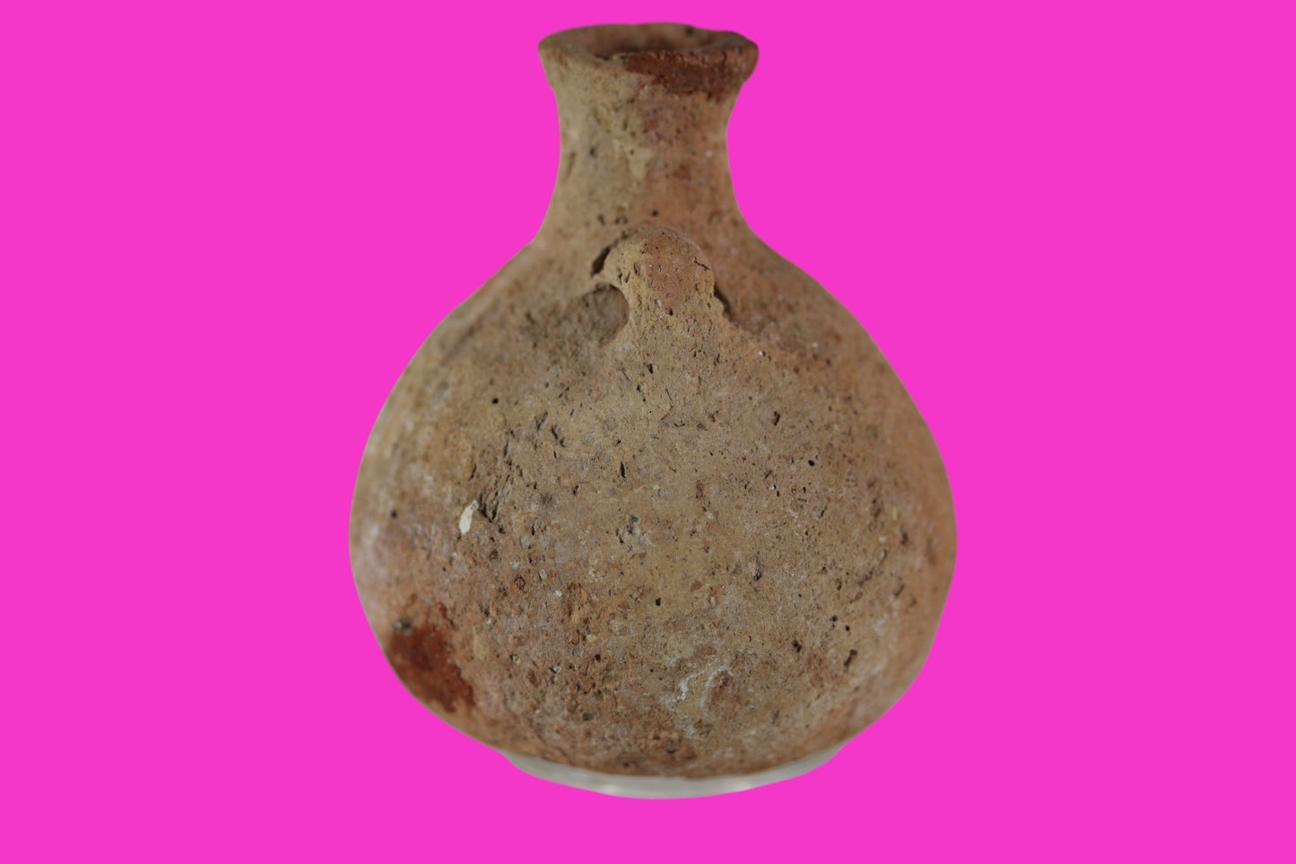 Time of Samson Holy Land Artifact Ancient Rare Anointing Jar 1200-1000 BC COA 82