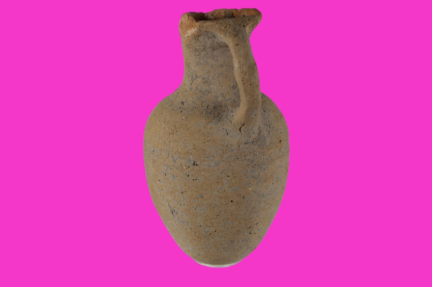 Time of Samson Holy Land Artifact Ancient 3100 Year Old Jug 1200-1000 BC COA 75