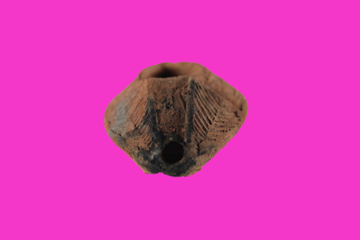Time of the Christians Oil Lamp Ancient Holy Land Artifact 313-636 AD COA 14