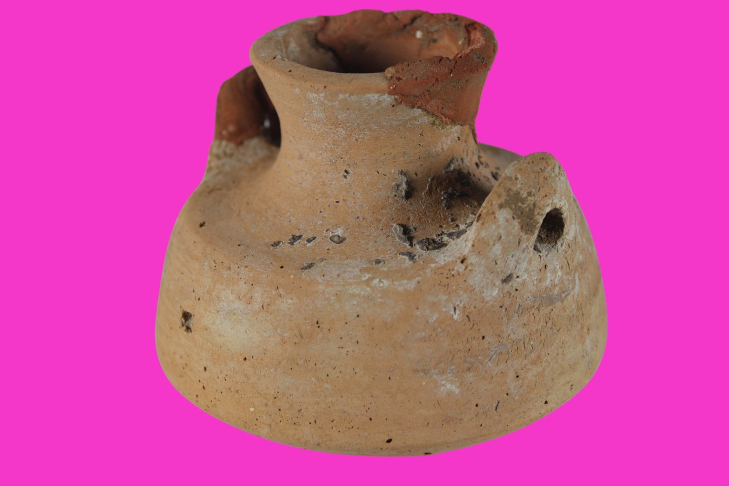 Time of Samson Holy Land Artifact Ancient 3100 Year Old Jar 1200-1000 BC COA 78