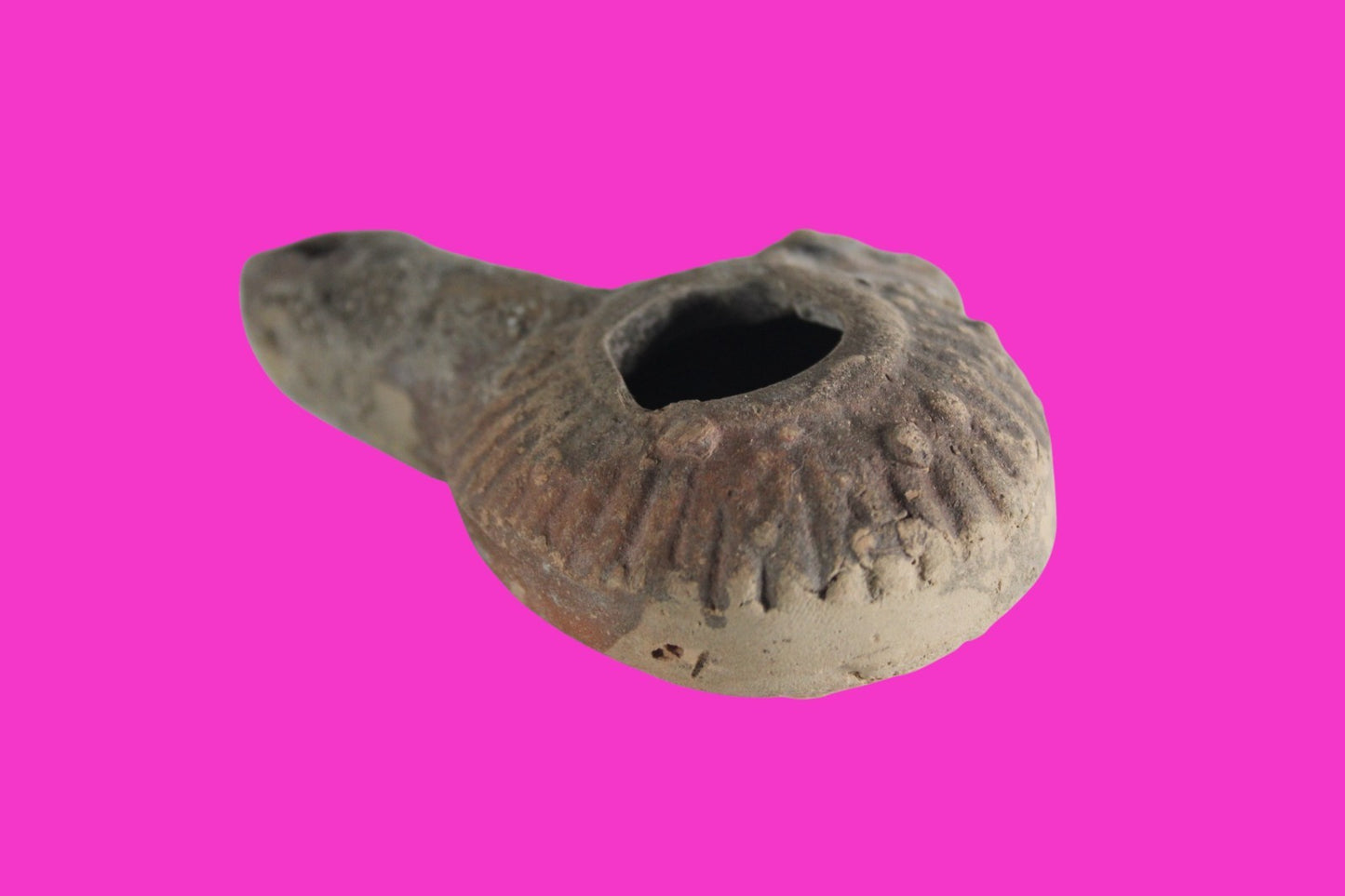 Holy Land Oil Lamp Ancient Artifact Alexander the Great Era 332-63 BC COA 228