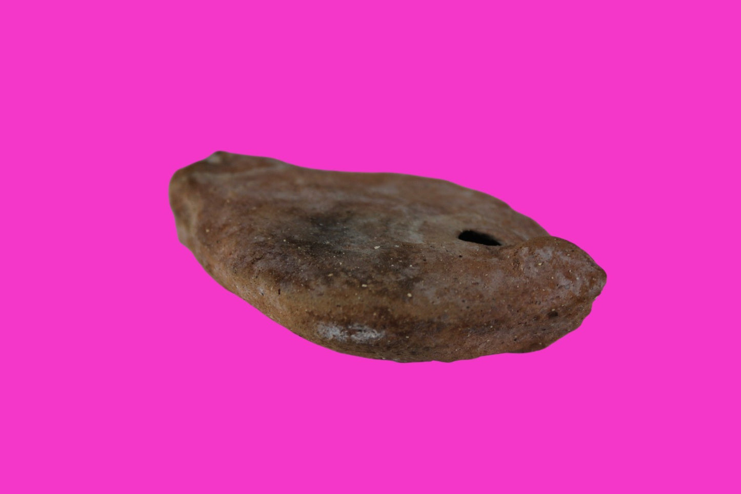 Ancient Holy Land Oil Lamp Artifact Jesus Christ Homeland 100BC-200AD COA 46
