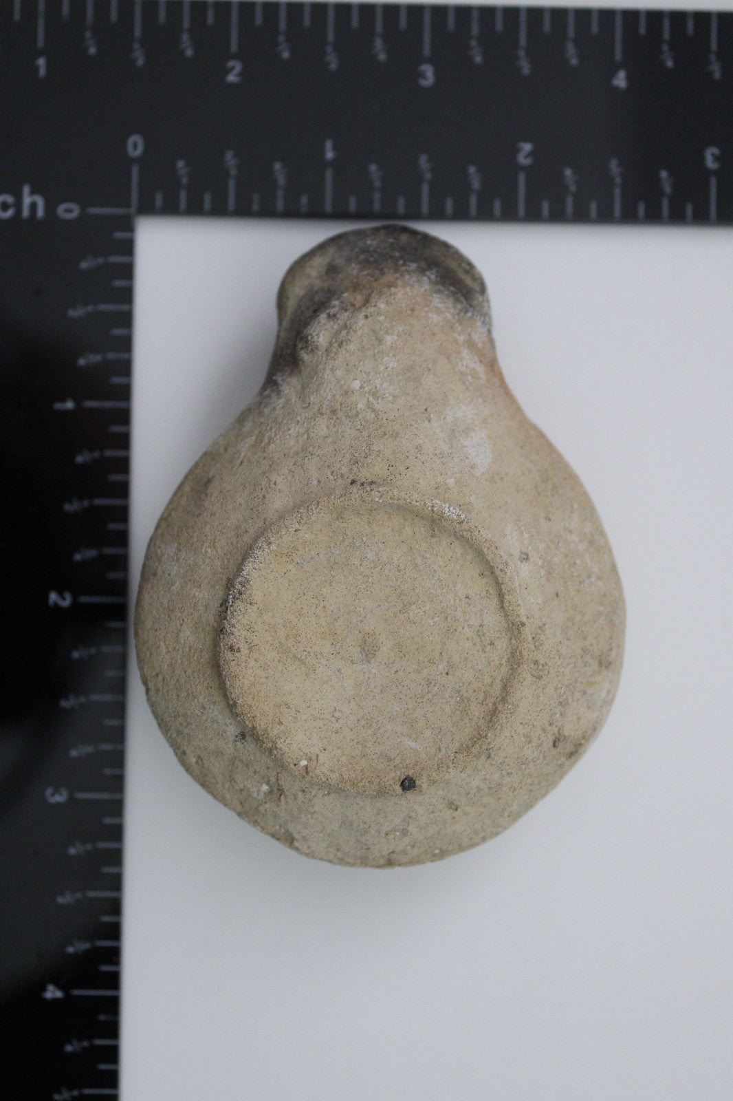 Holy Land Oil Lamp Ancient Artifact Time of Jesus & Apostles 63BC-323AD COA 155