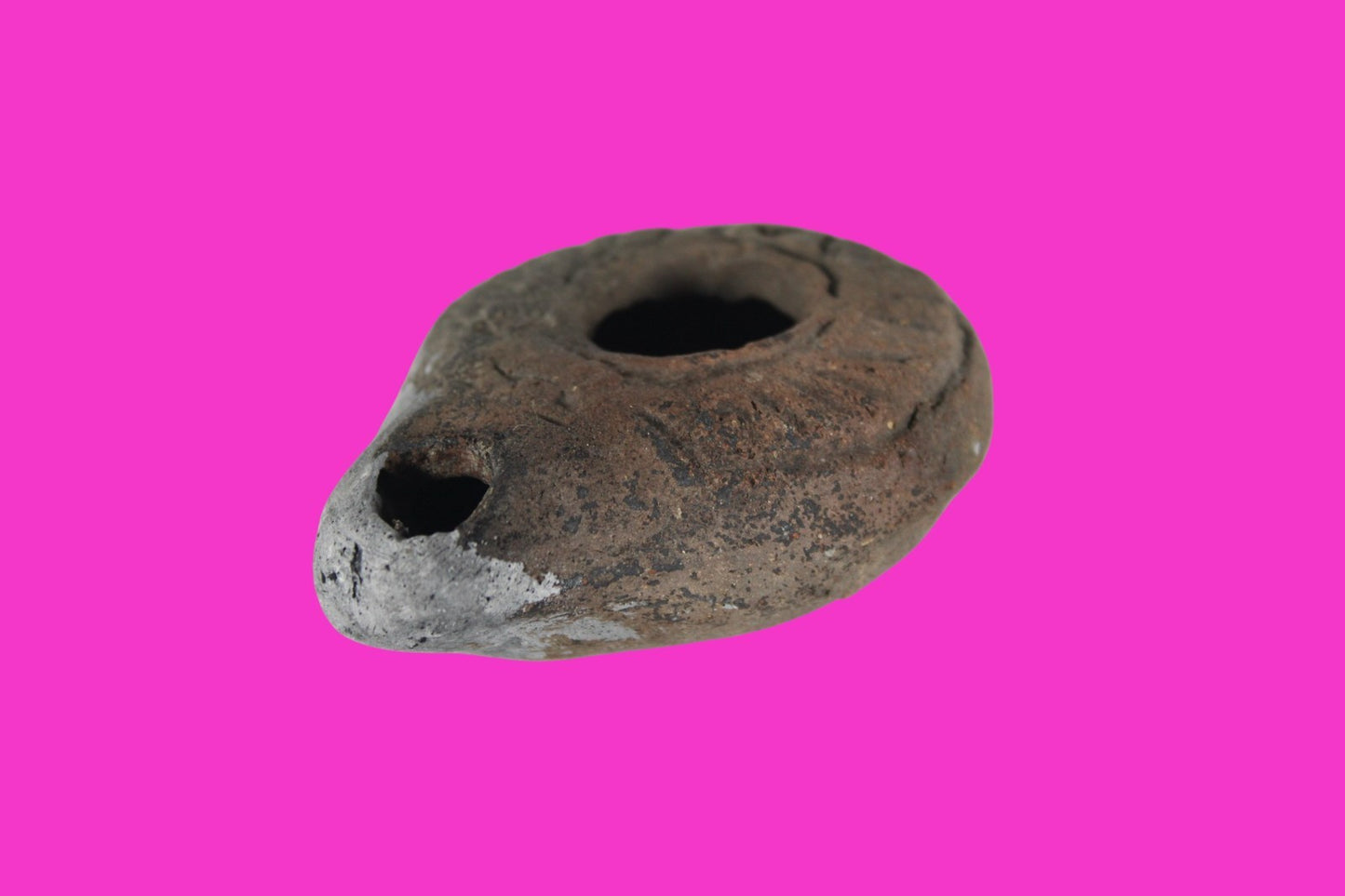 Holy Land Oil Lamp Ancient Artifact Time of Jesus & Apostles 63BC-323AD COAA 148