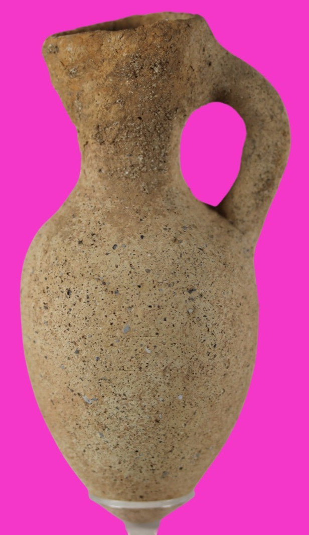 Time of Abraham Holy Land Artifact Ancient 4000 Year Old Jug 2000-1550 BC COA 58