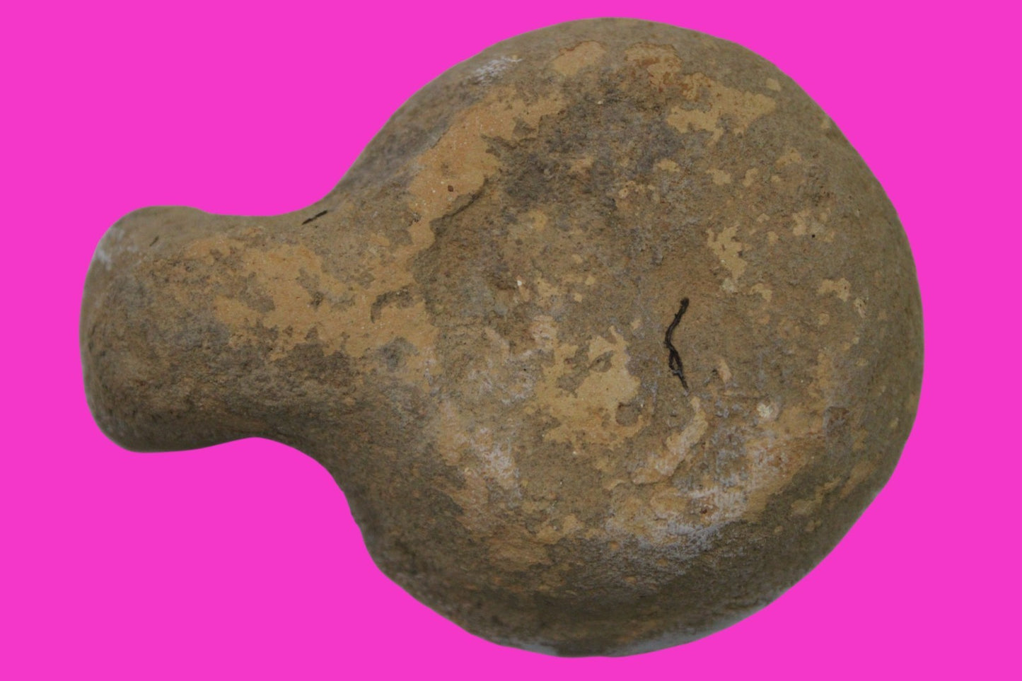 Holy Land Oil Lamp Ancient Artifact Time of Jesus & Apostles 63BC-323AD COA 158