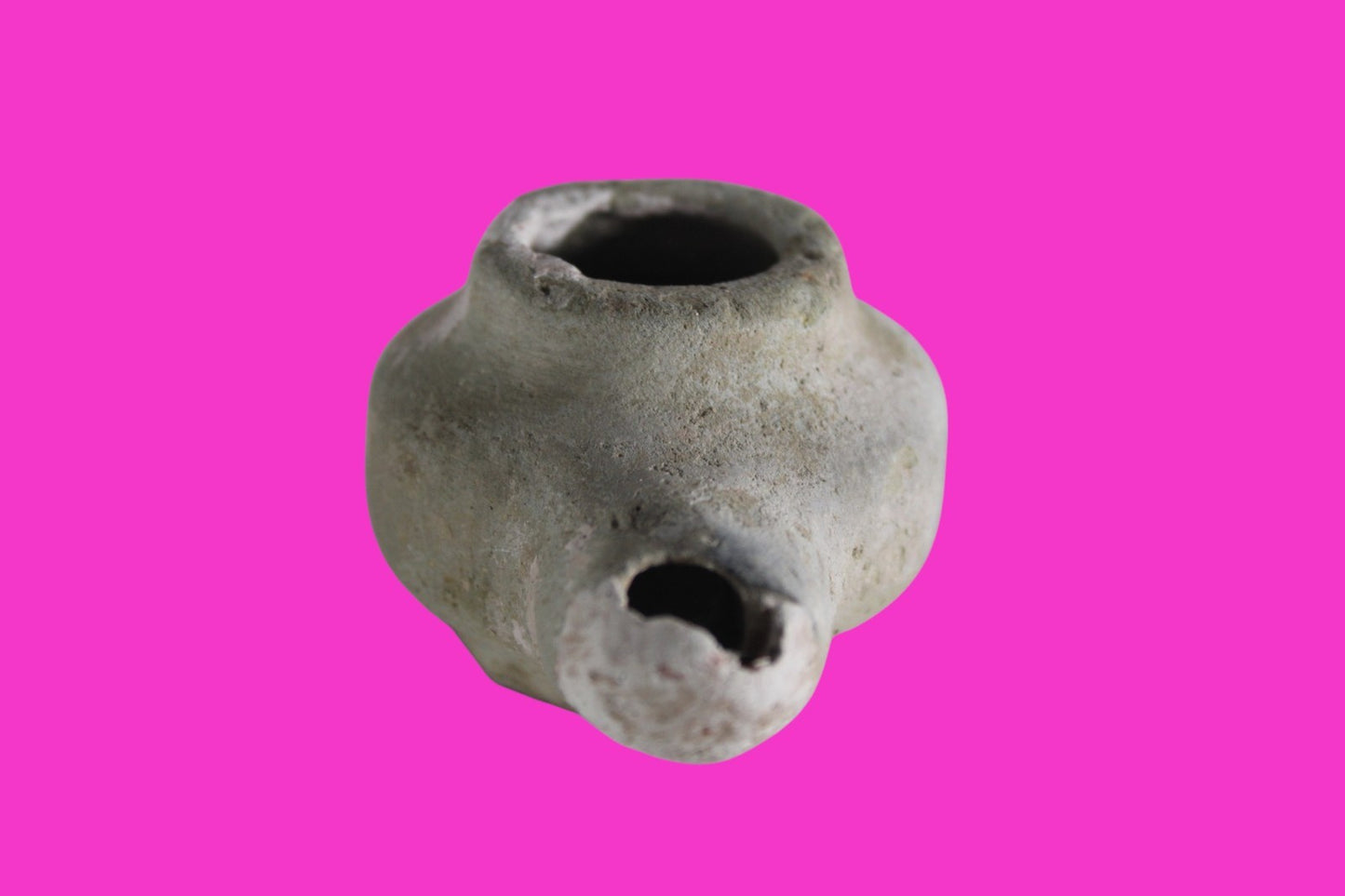 Holy Land Oil Lamp Ancient Artifact Alexander the Great Era 332-63 BC COA 230