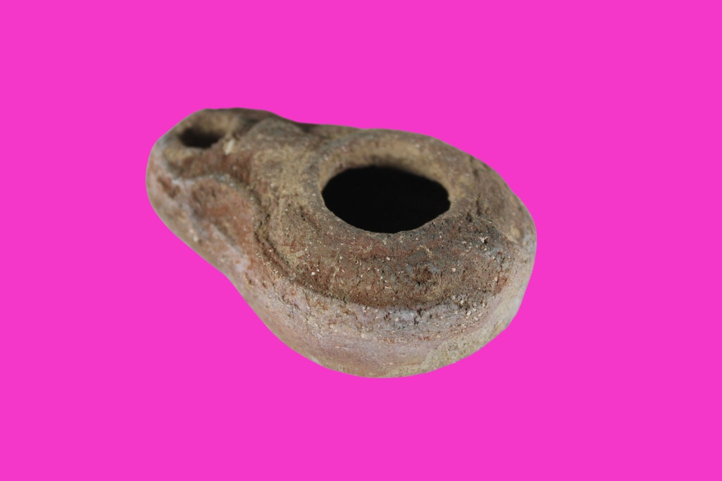 Holy Land Mini Oil Lamp Ancient Artifact Time of the Apostles 63BC-323AD COA 169