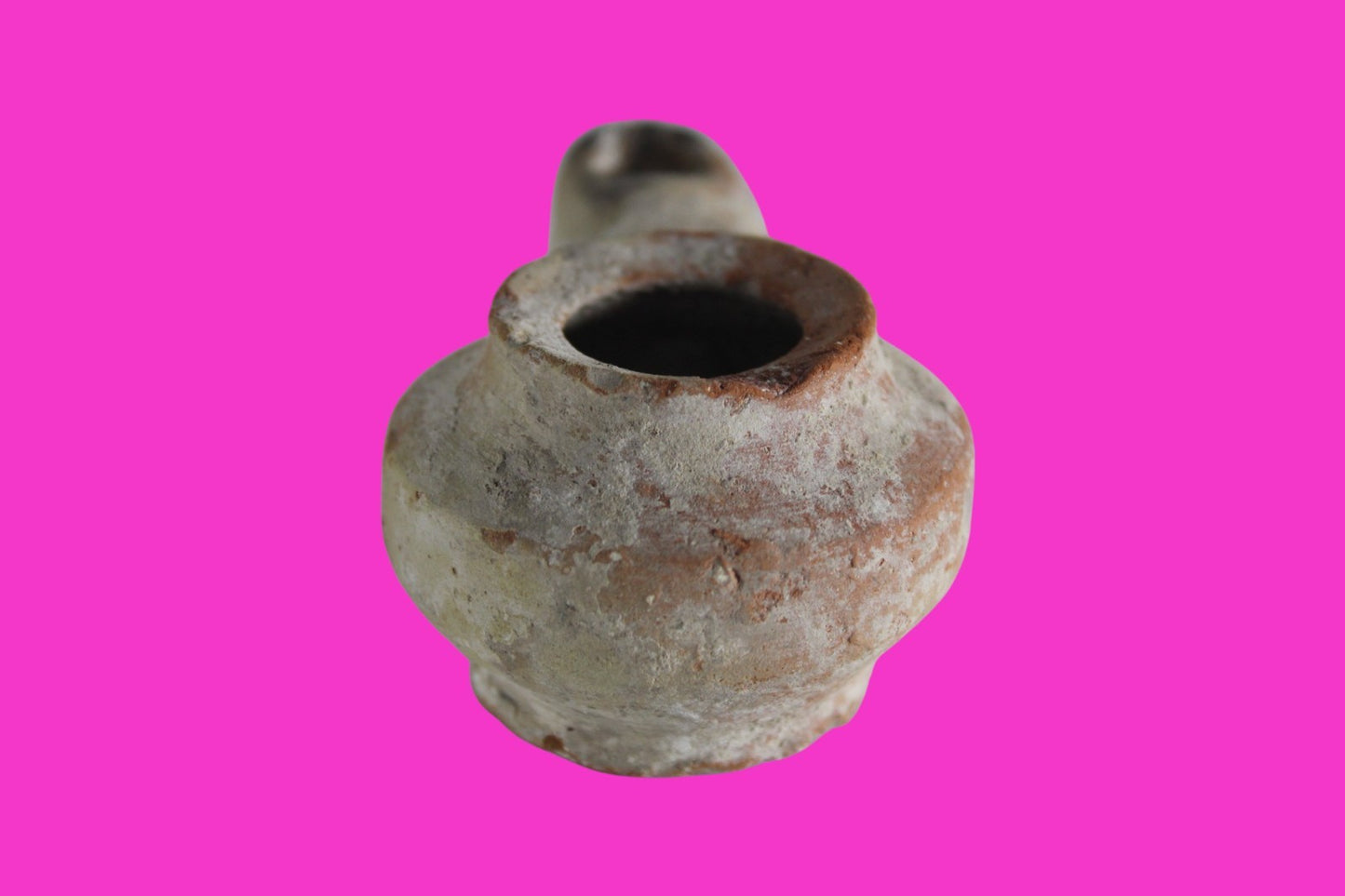 Holy Land Oil Lamp Ancient Artifact Alexander the Great Era 332-63 BC COA 232