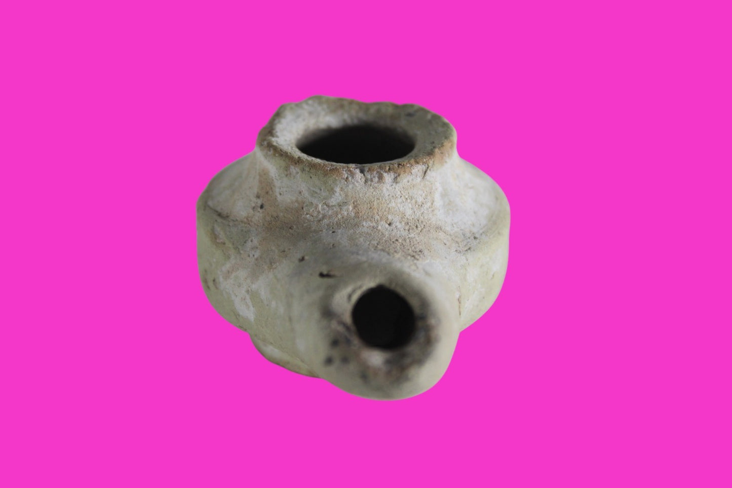 Holy Land Oil Lamp Ancient Artifact Alexander the Great Era 332-63 BC COA 229