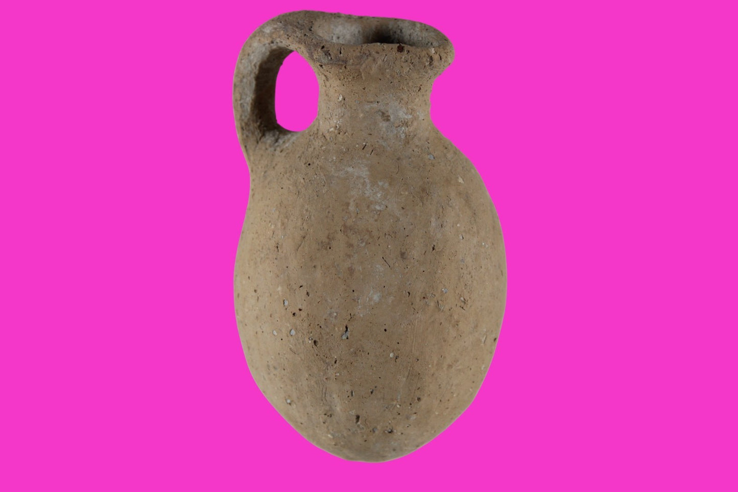 Time of Samson Holy Land Artifact Ancient 3100 Year Old Jug 1200-1000 BC COA 74