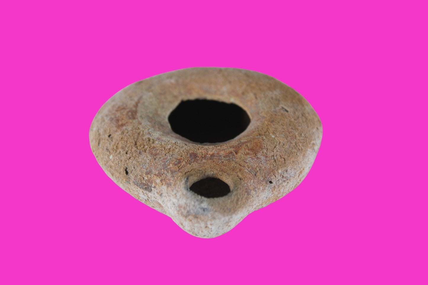 Holy Land Oil Lamp Ancient Artifact Time of Jesus & Apostles 63BC-323AD COA 161