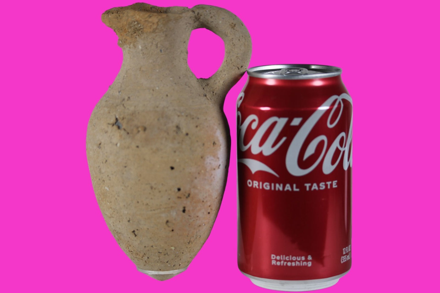 Time of Abraham Holy Land Artifact Ancient 4000 Year Old Jug 2000-1550 BC COA 46