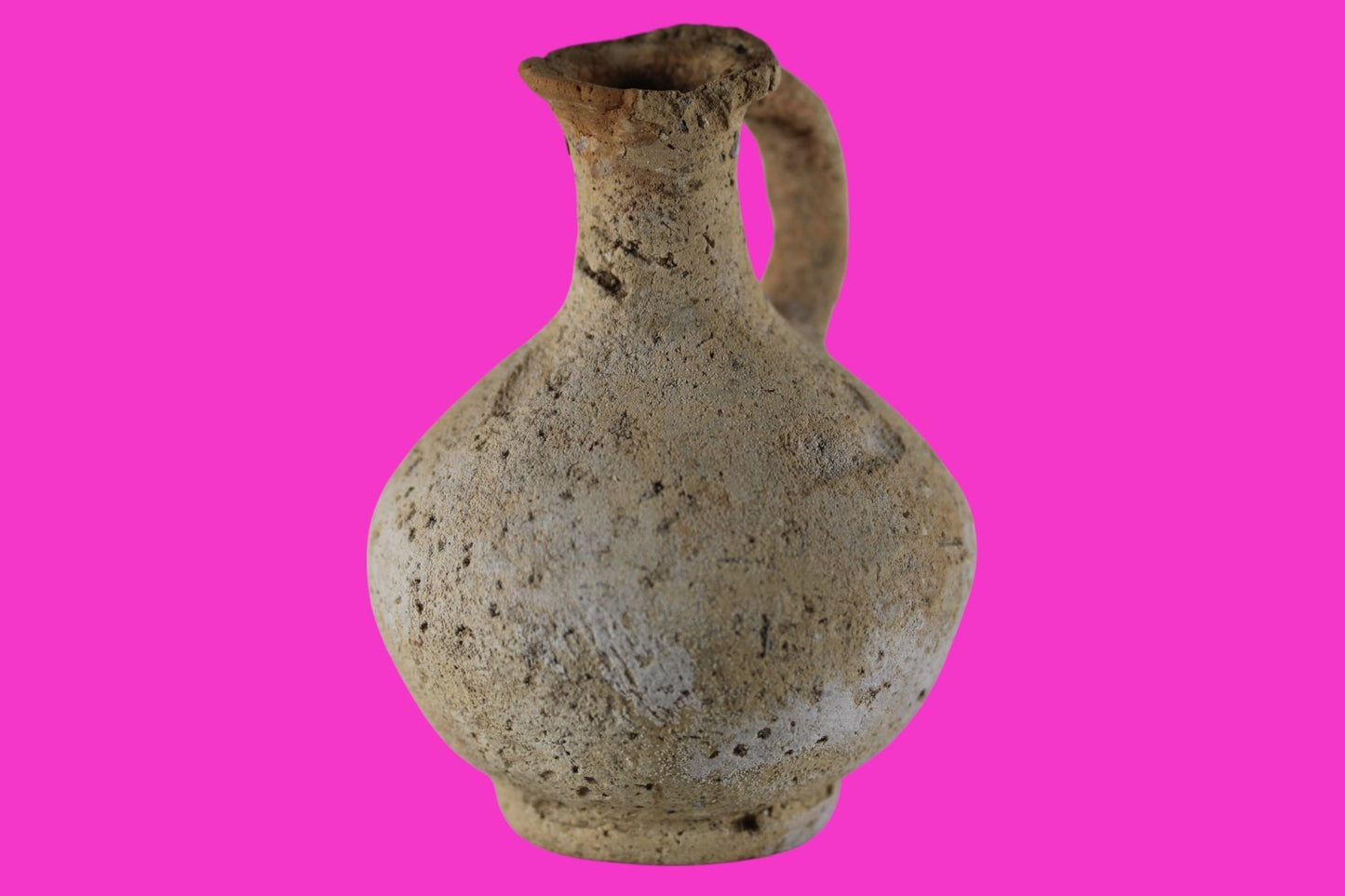 Time of The Christians Holy Land Artifact Ancient Jug Israel 313-636 AD COA 101