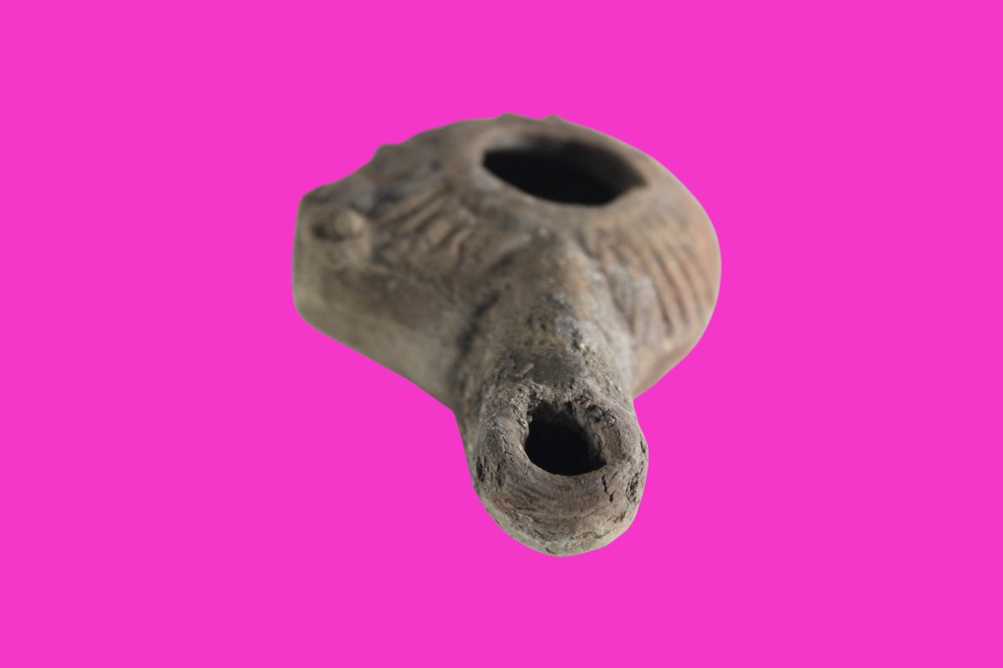 Holy Land Oil Lamp Ancient Artifact Alexander the Great Era 332-63 BC COA 228