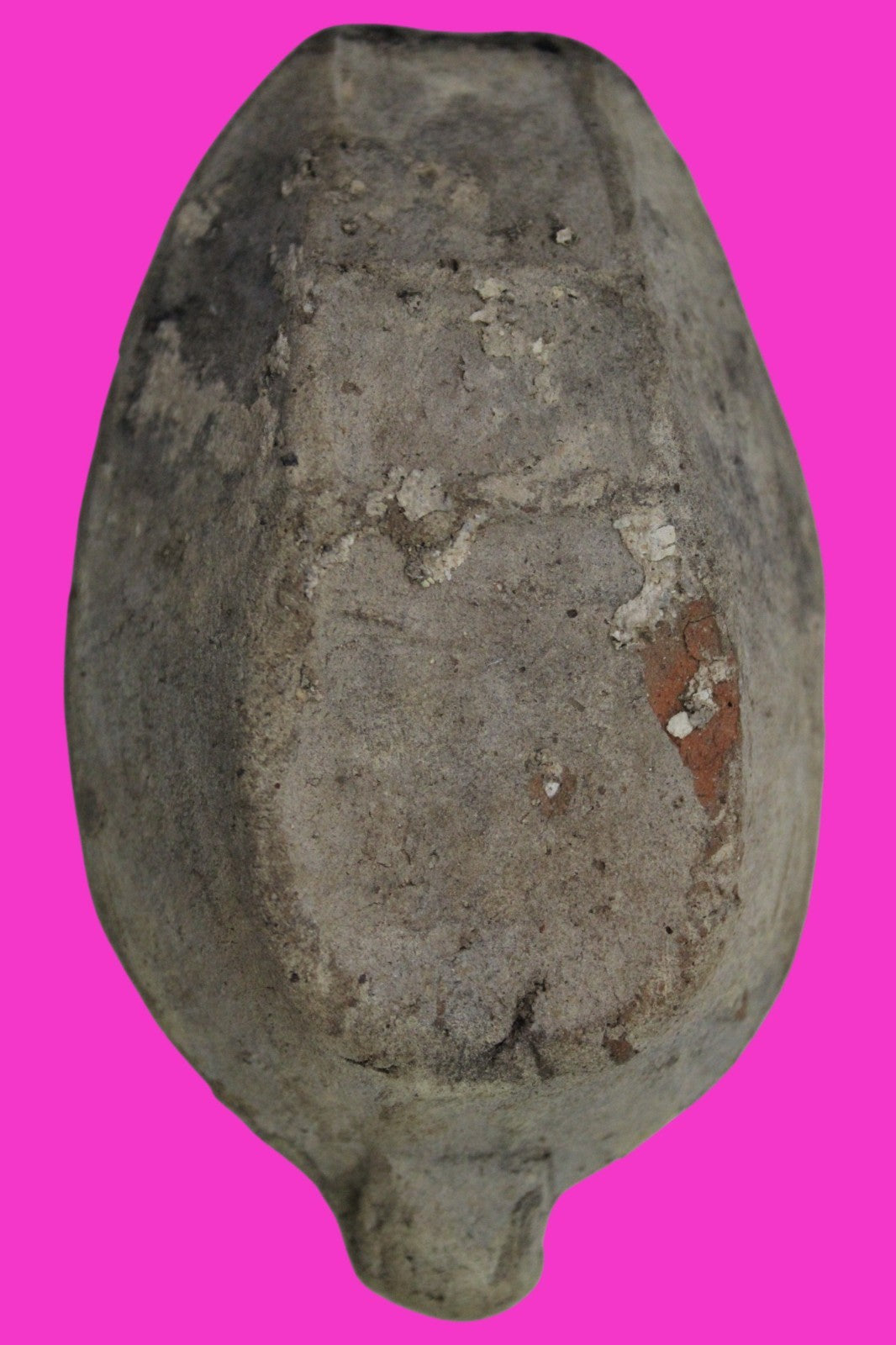 Time of the Christians Oil Lamp Ancient Holy Land Artifact 313-636 AD COA 31