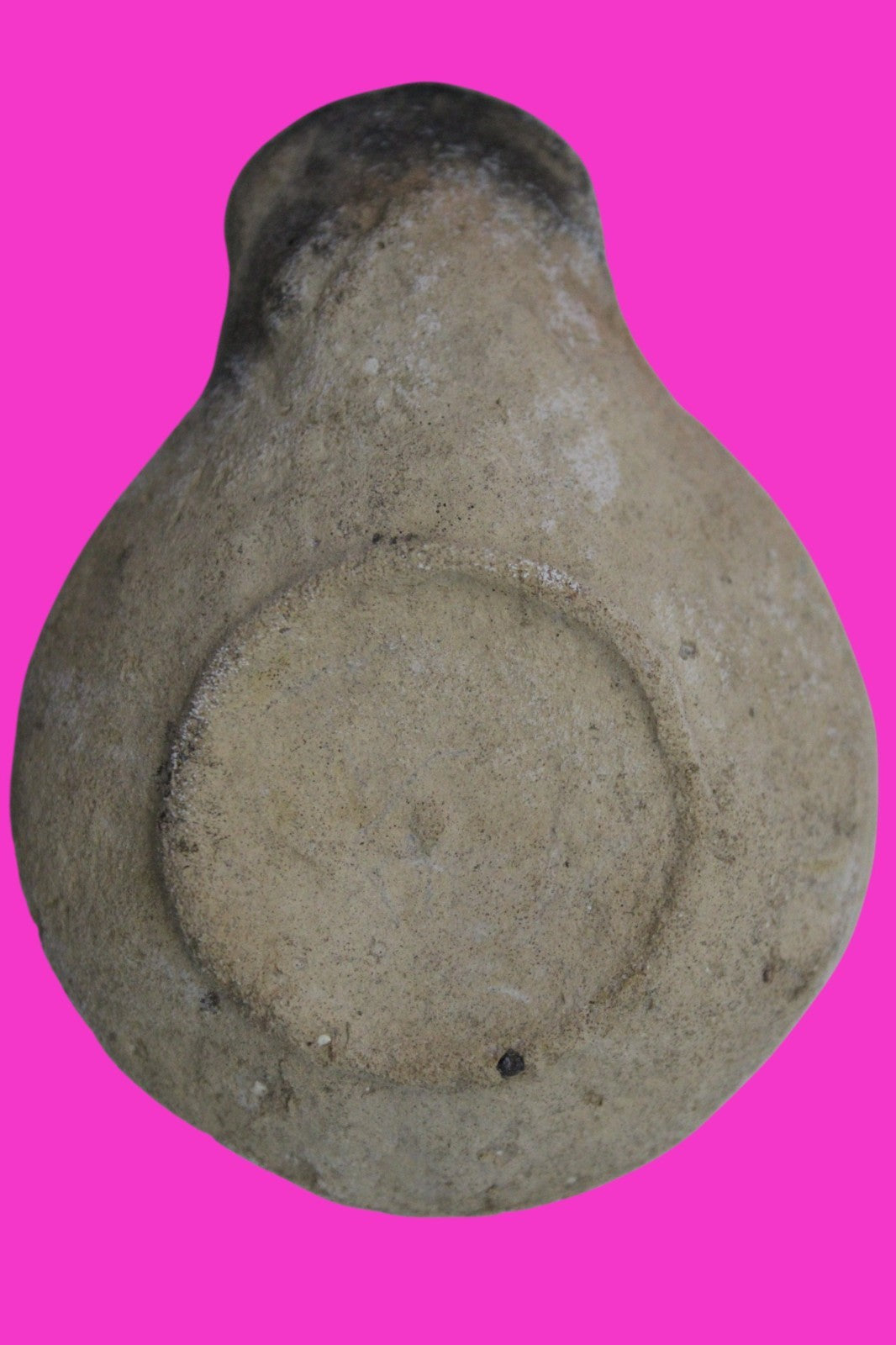 Holy Land Oil Lamp Ancient Artifact Time of Jesus & Apostles 63BC-323AD COA 155