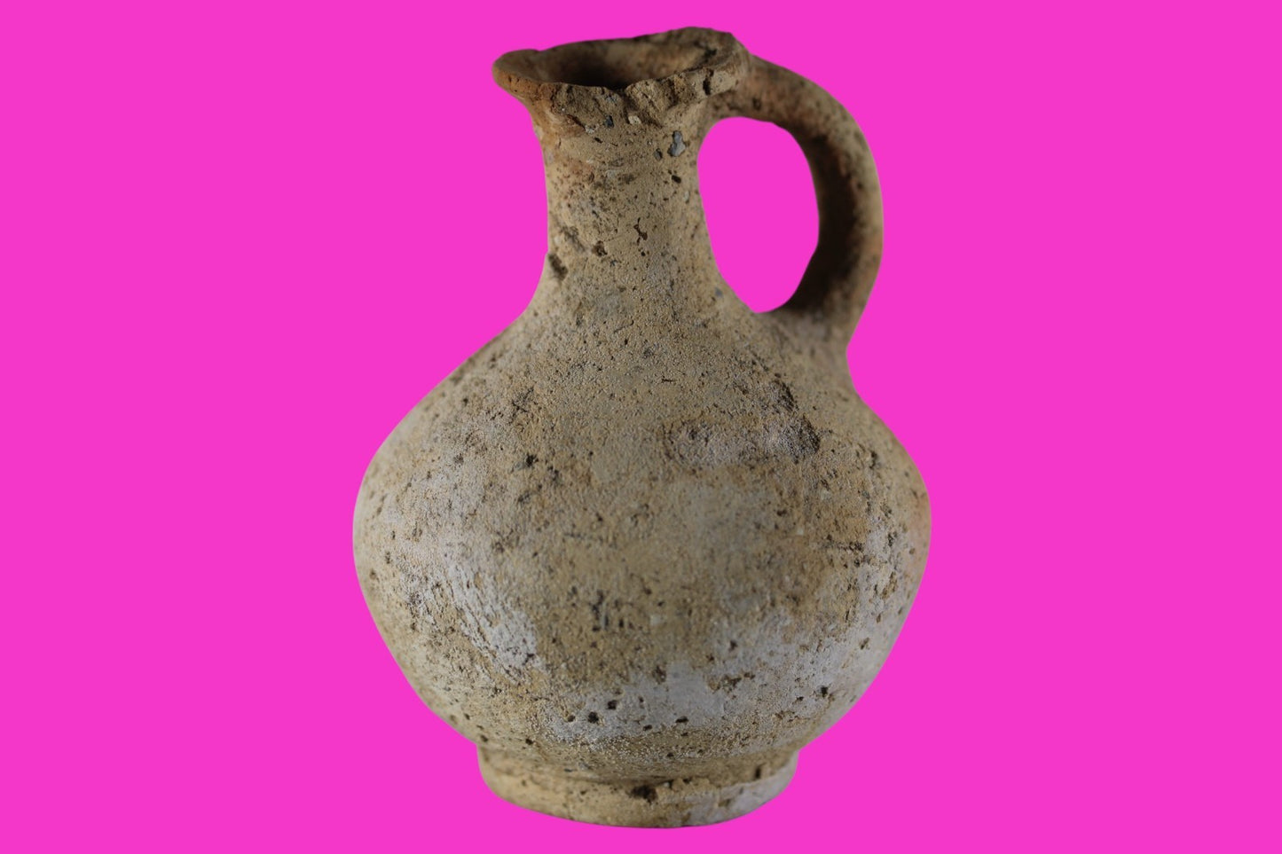 Time of The Christians Holy Land Artifact Ancient Jug Israel 313-636 AD COA 101