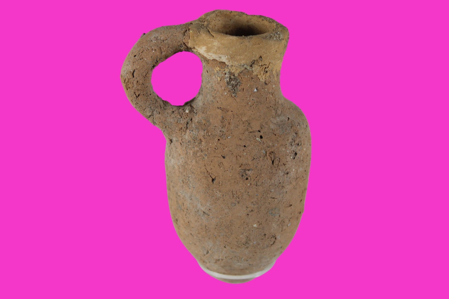 Time of Samson Holy Land Artifact Ancient 3100 Year Old Jug 1200-1000 BC COA 76