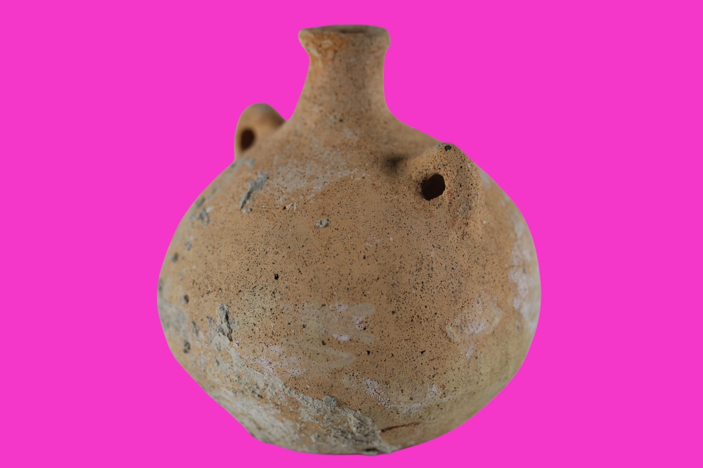 Time of The Canaanites Holy Land Artifact Ancient Jug 3100-2000 BC COA 105