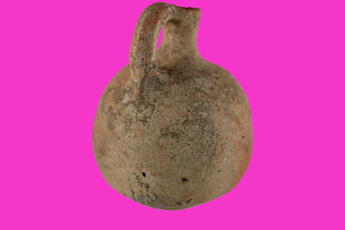 Time of Alexander the Great Holy Land Artifact Ancient Jug 332 BC-63 AD COA 92