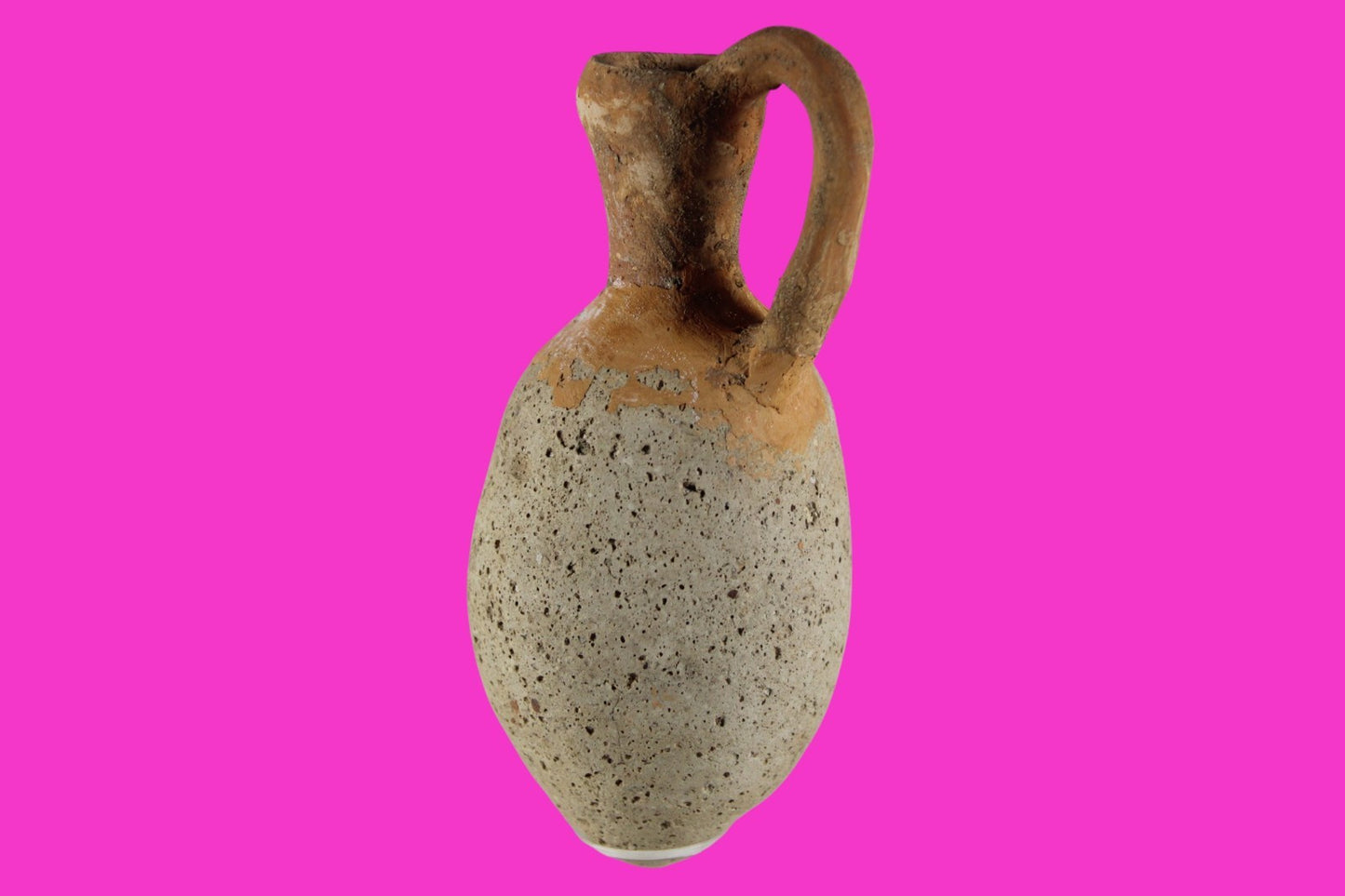 Time of Samson Holy Land Artifact Ancient 3100 Year Old Jug 1200-1000 BC COA 72