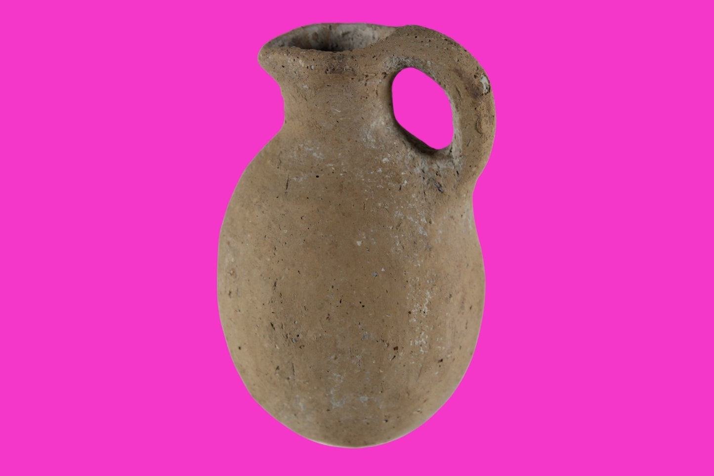 Time of Samson Holy Land Artifact Ancient 3100 Year Old Jug 1200-1000 BC COA 74