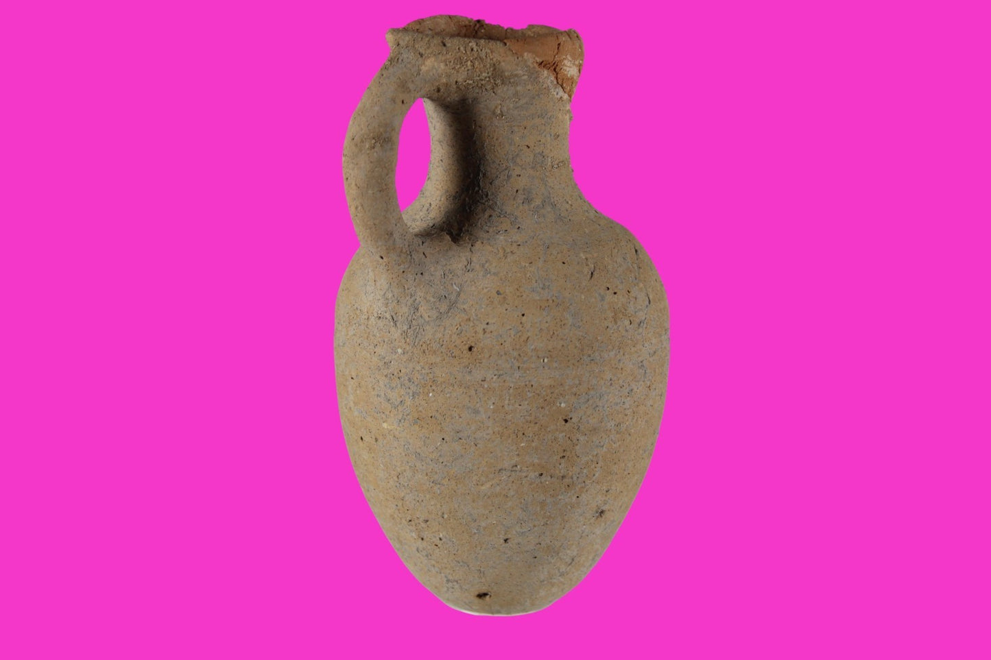 Time of Samson Holy Land Artifact Ancient 3100 Year Old Jug 1200-1000 BC COA 75