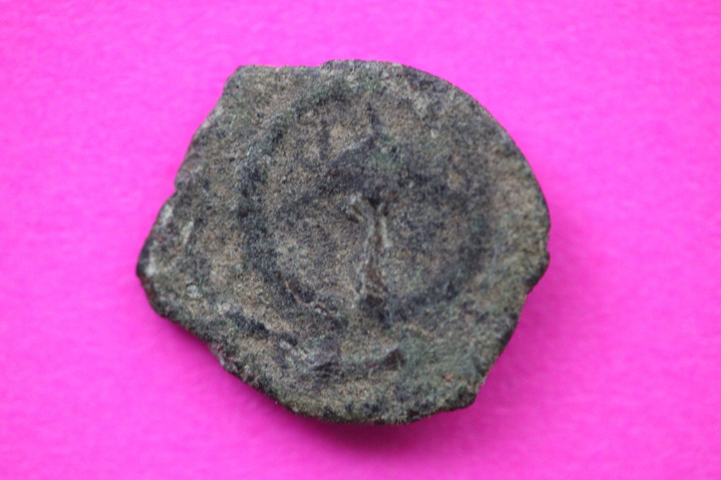 Widows Mite Coin Holy Land Artifact Jesus Christ Lifetime Display Card COA 153