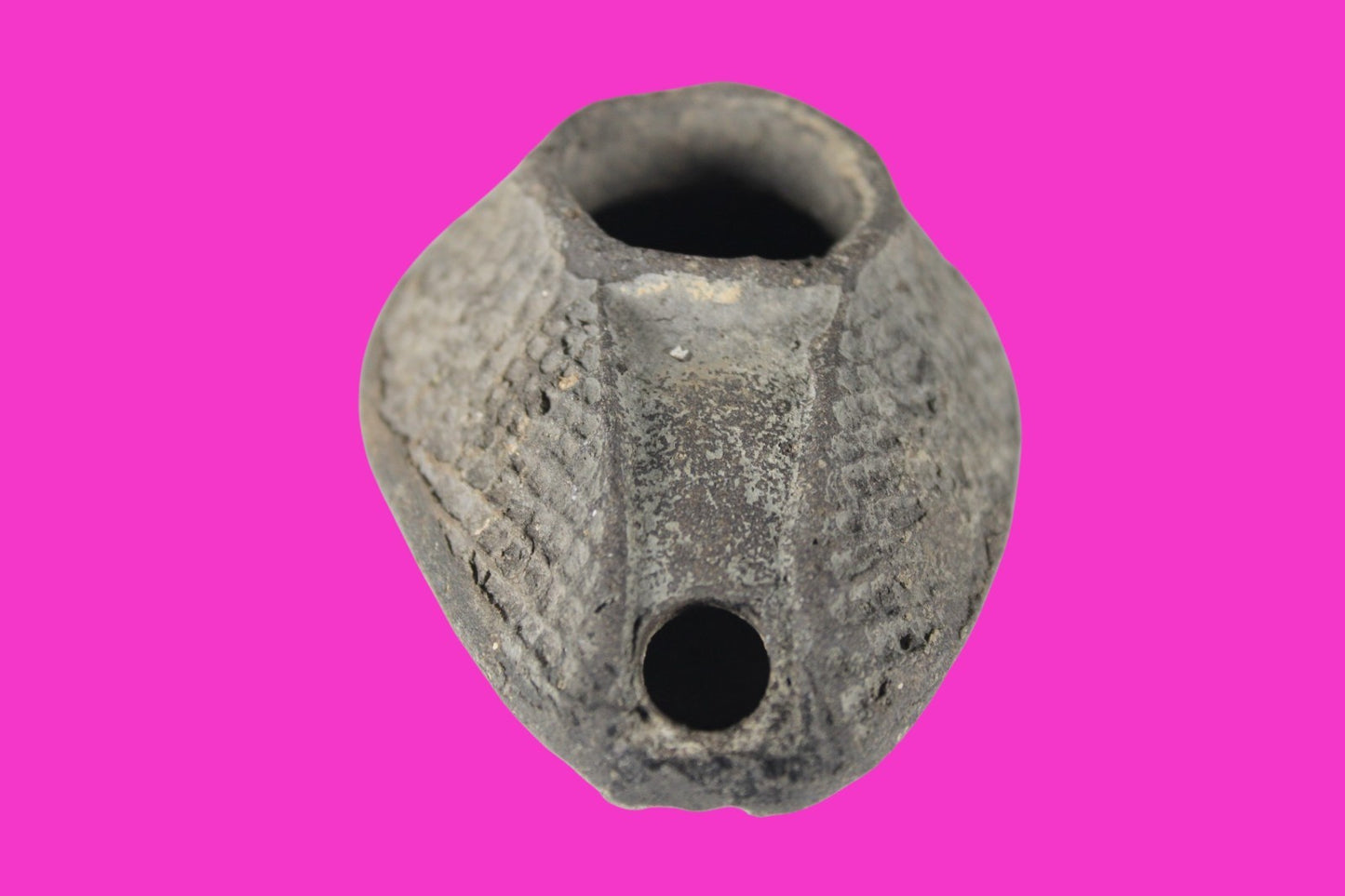 Holy Land Oil Lamp Ancient Artifact Time of the Christians 313-636 AD COA 198