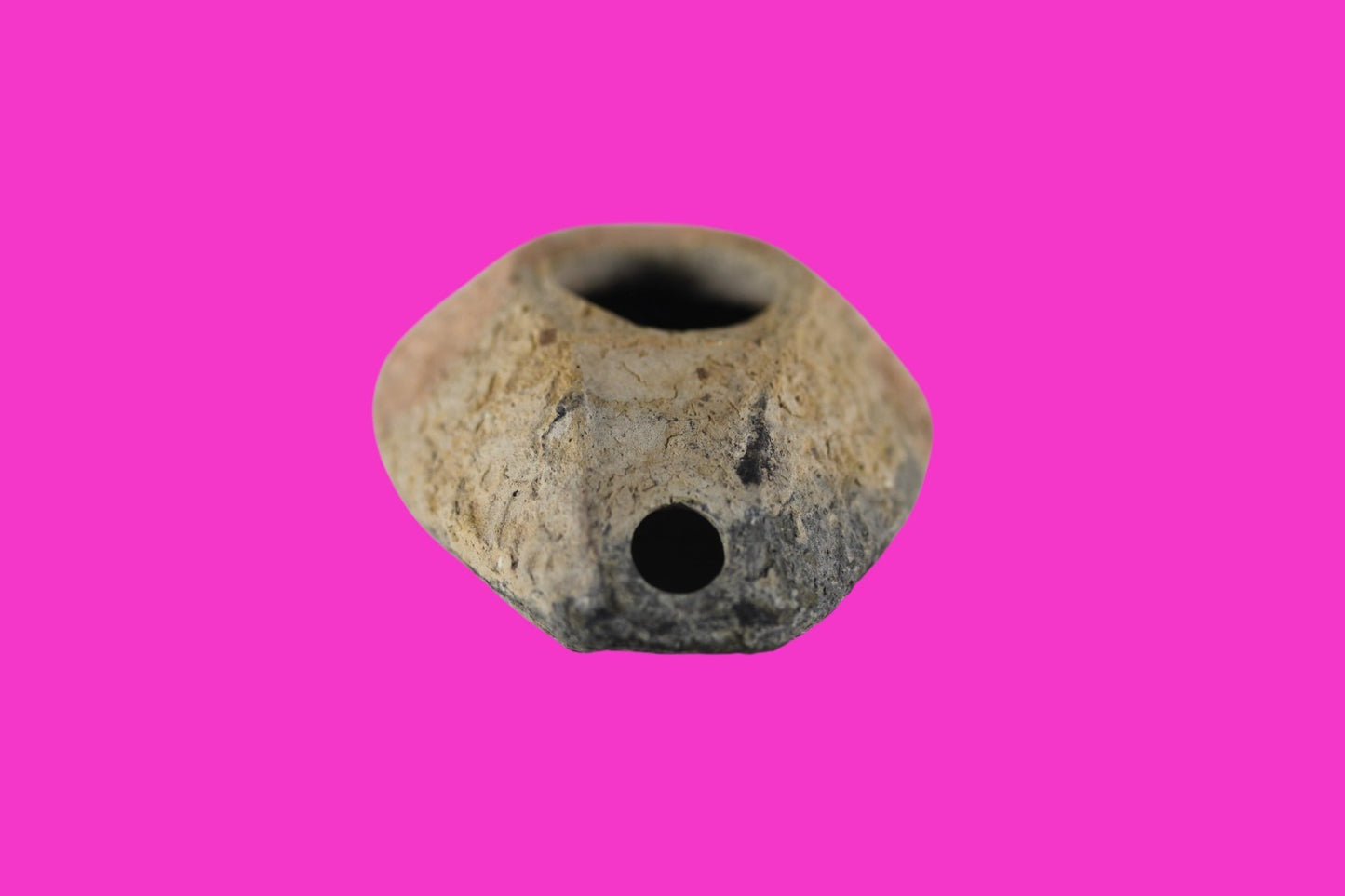 Holy Land Oil Lamp Ancient Artifact Time of the Christians 313-636 AD COA 47