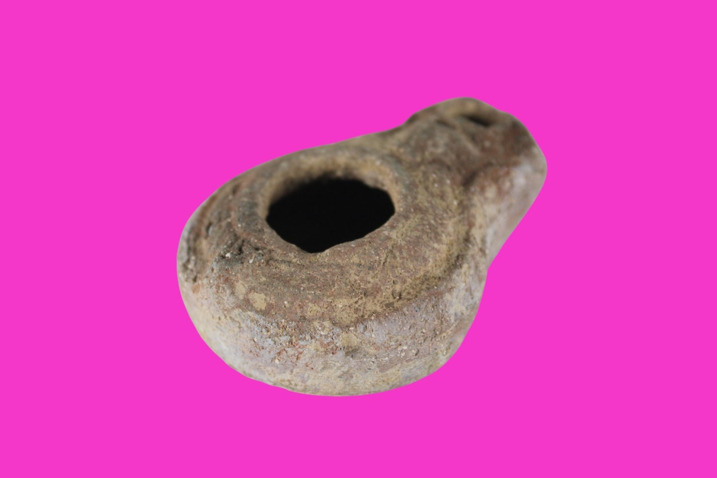 Holy Land Mini Oil Lamp Ancient Artifact Time of the Apostles 63BC-323AD COA 169